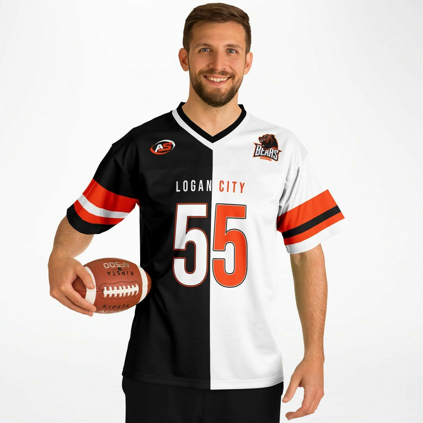 Logan City Bears Half & Half Jersey