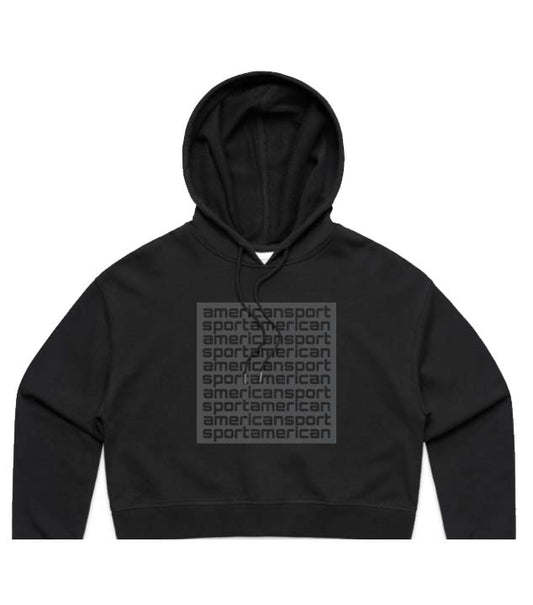 AS Cropped Hoodie