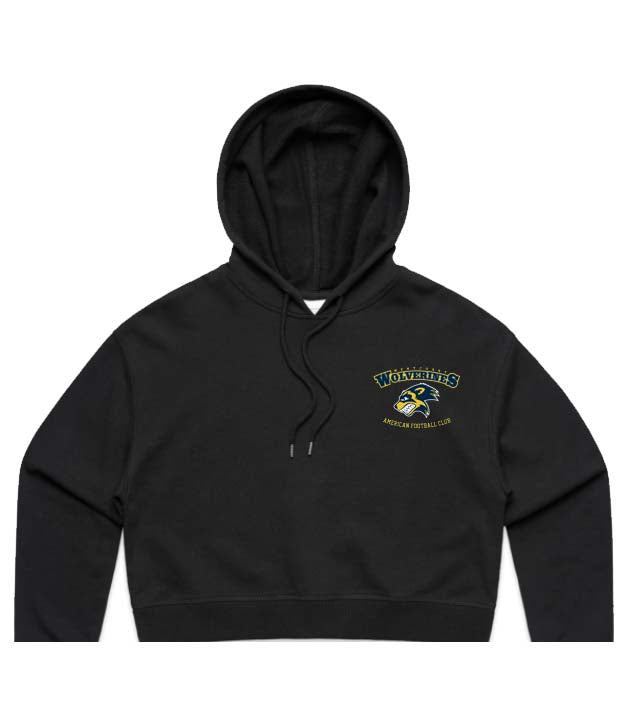 West Coast Wolverines Ladies Cropped Hoodie