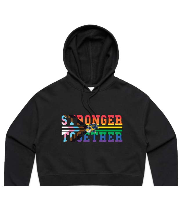 West Coast Wolverines Ladies Cropped Hoodie