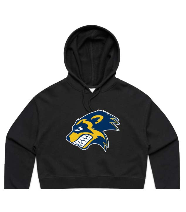 West Coast Wolverines Ladies Cropped Hoodie