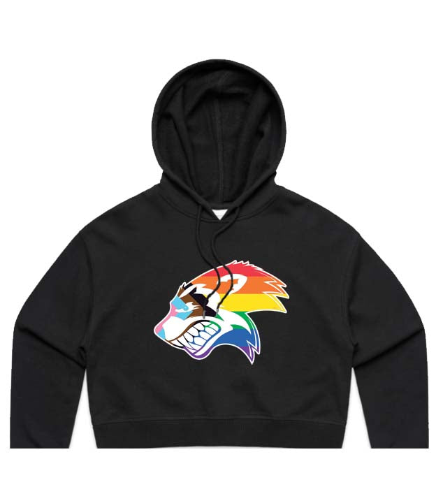 West Coast Wolverines Ladies Cropped Hoodie