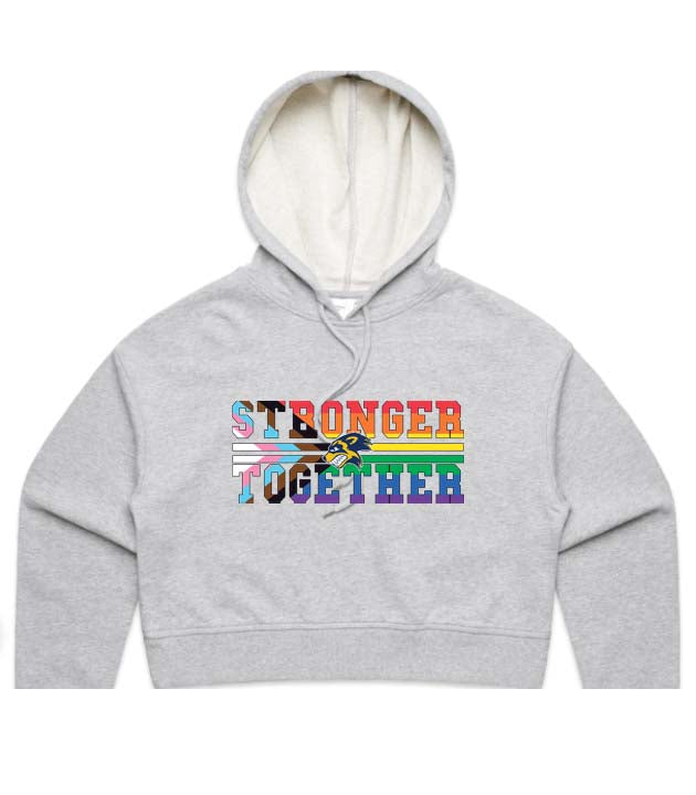 West Coast Wolverines Ladies Cropped Hoodie