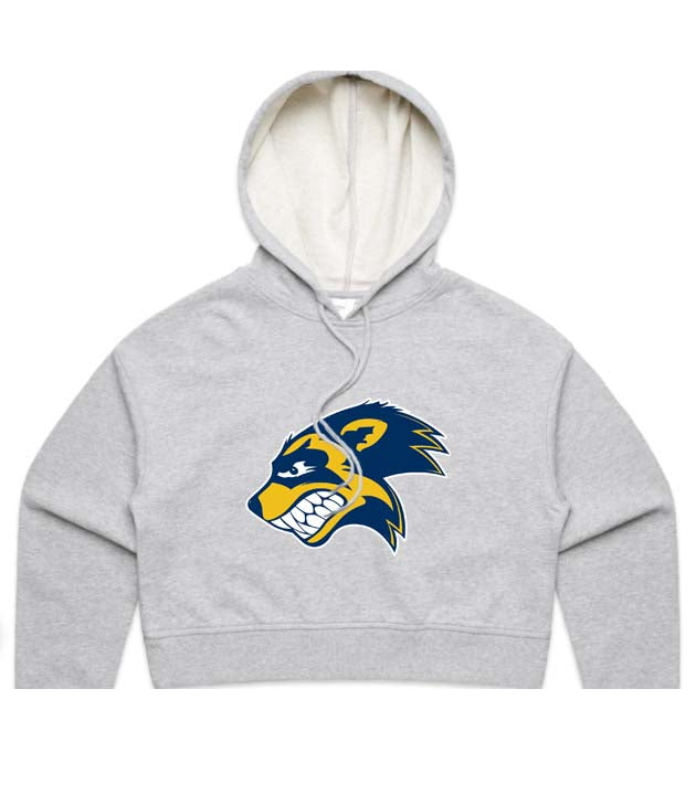 West Coast Wolverines Ladies Cropped Hoodie