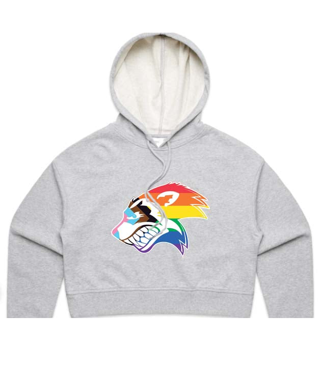West Coast Wolverines Ladies Cropped Hoodie
