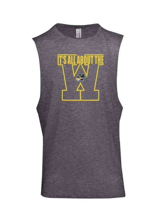 West Coast Wolverines It's all about the W Muscle T