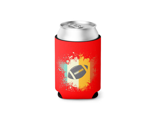 Football Splash Stubby / Can Cooler