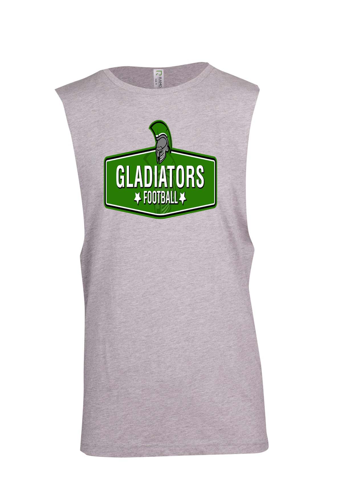 Gladiators Box logo Muscle T - Ladies