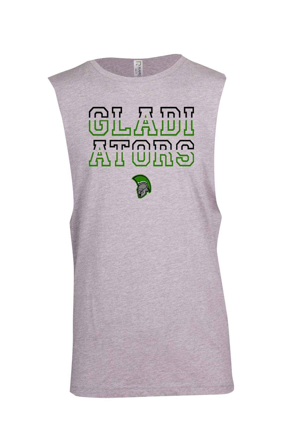 Gladiators Sliced logo Muscle T