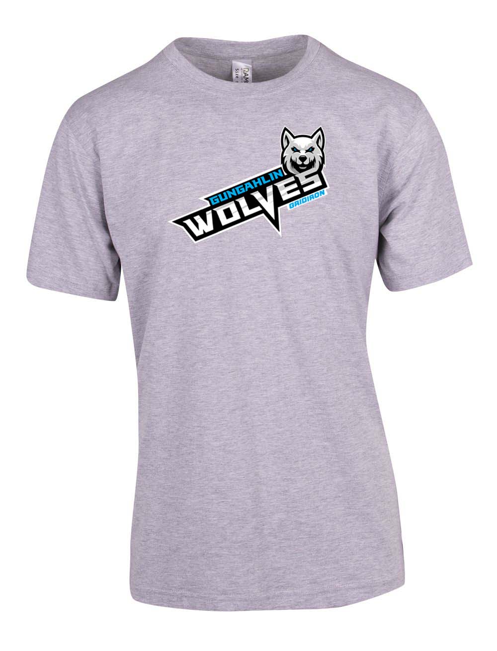 Gungahlin Wolves Slanted Logo T Shirt