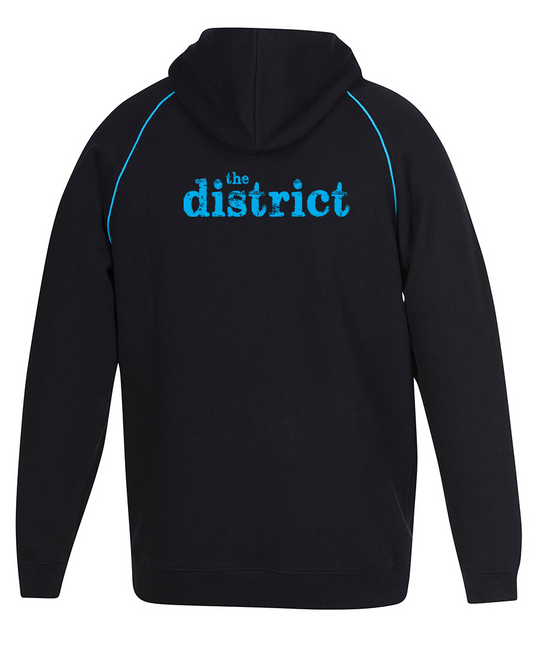 Gungahlin Wolves Slanted Logo Contrast Hoodie