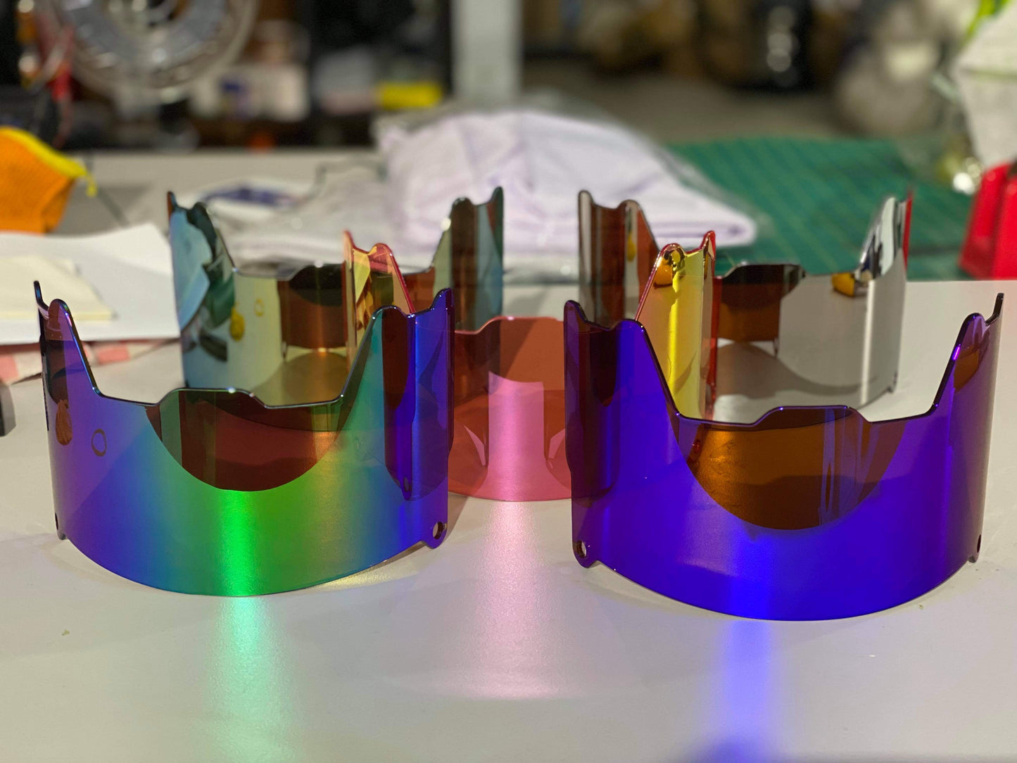 Colour Change / Metallic Visor