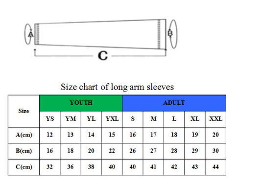 Royal Blue Compression Arm Sleeves