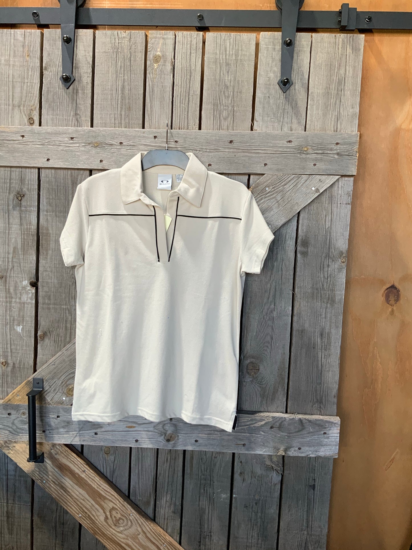 Biz collection cream ladies polo
