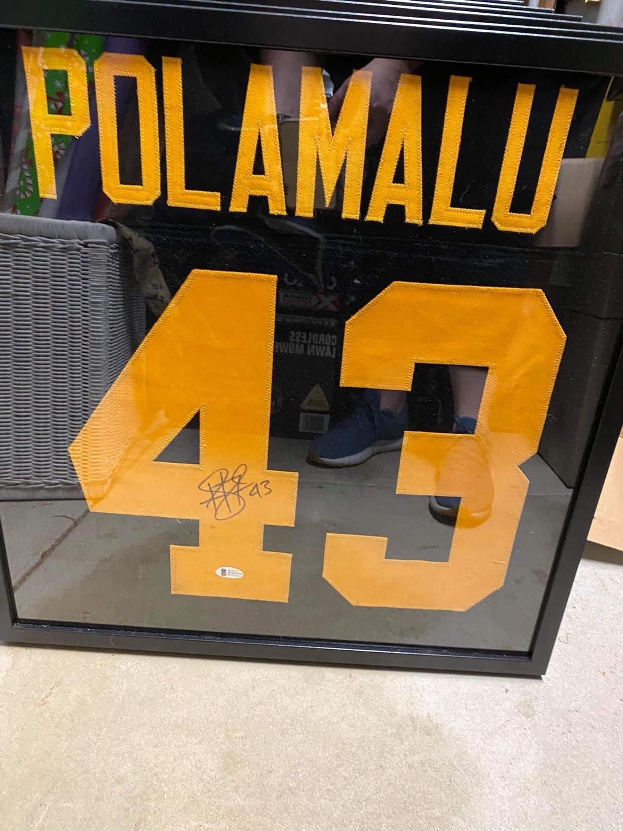 Troy Polamalu Signed Jersey