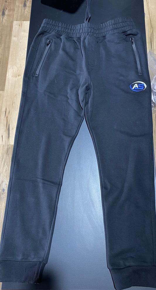 AS Black fleece pants