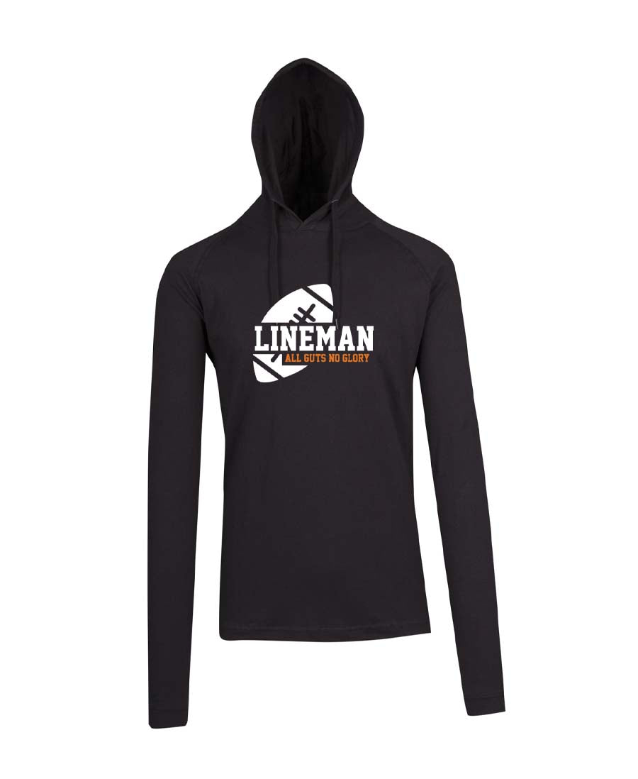 Lineman all guts no glory T-shirt Hoodie