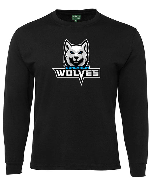 Gungahlin Wolves Logo Long Sleeved T-Shirt