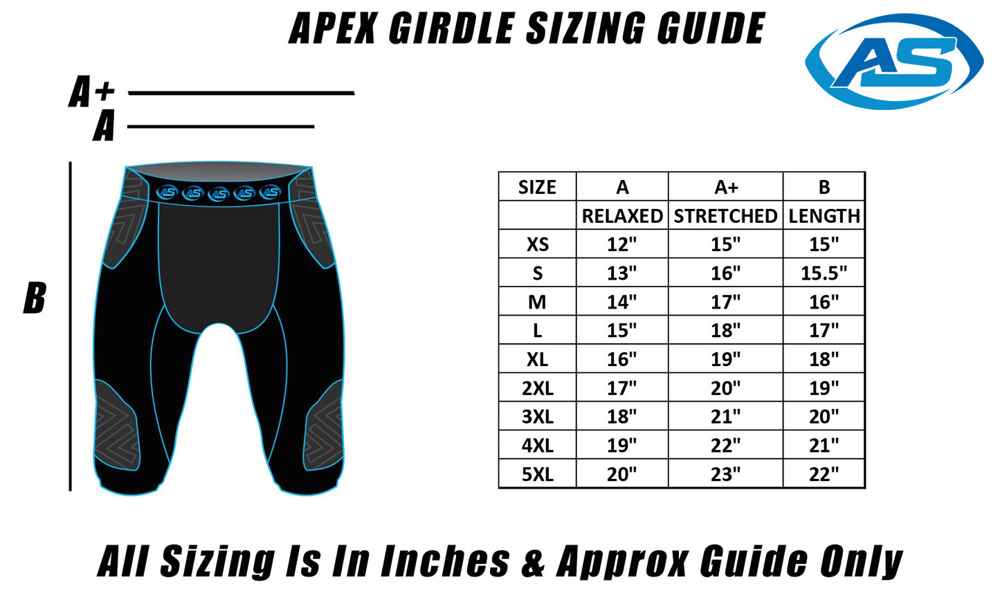 AS Apex Integrated 5 Pad Girdle