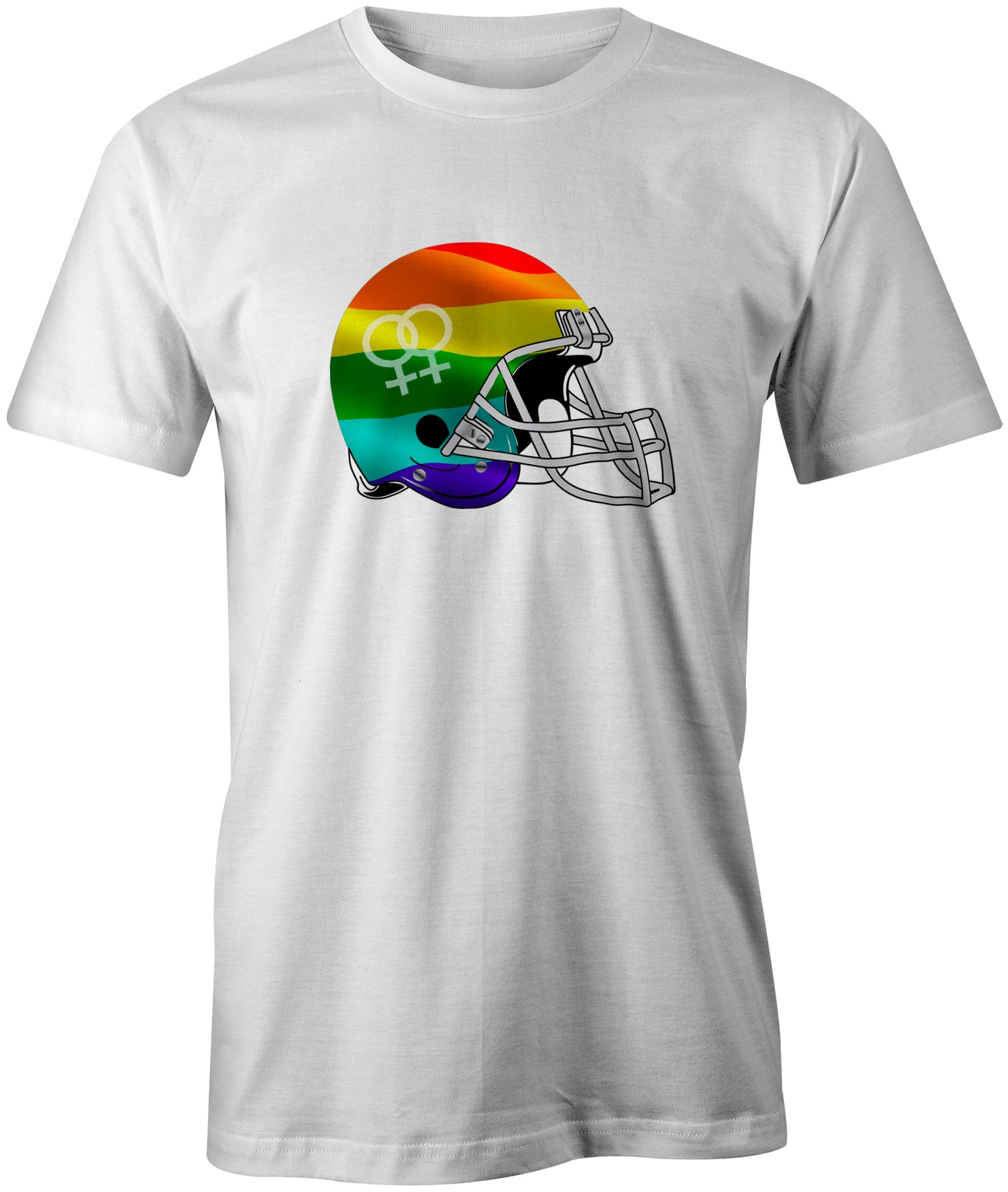Rainbow Helmet T-Shirt