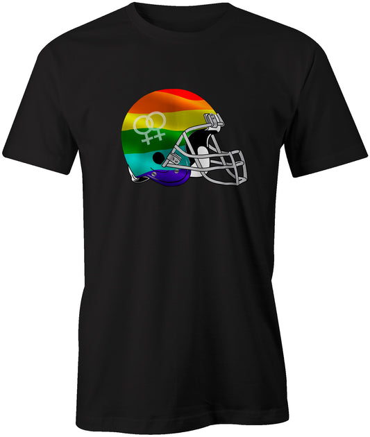 Rainbow Helmet T-Shirt