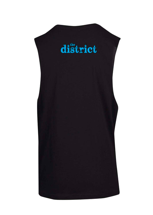 Gungahlin Wolves Helmet Logo Muscle Shirt