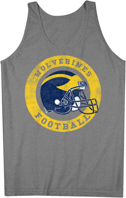 West Coast Wolverines Round Logo Singlet