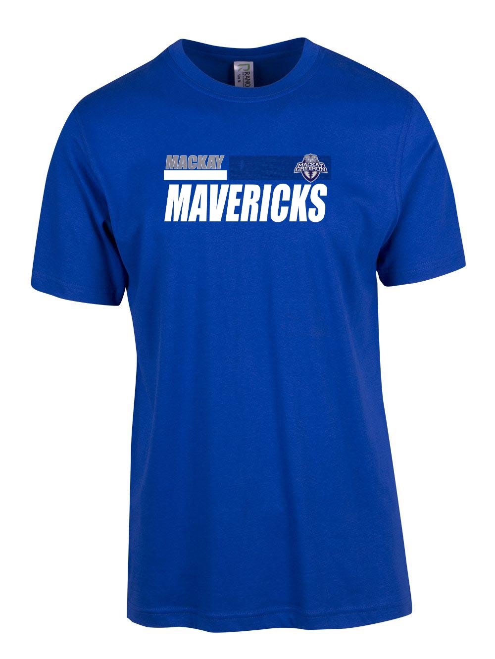 Mackay Mavericks Abstract Logo T-SHIRT