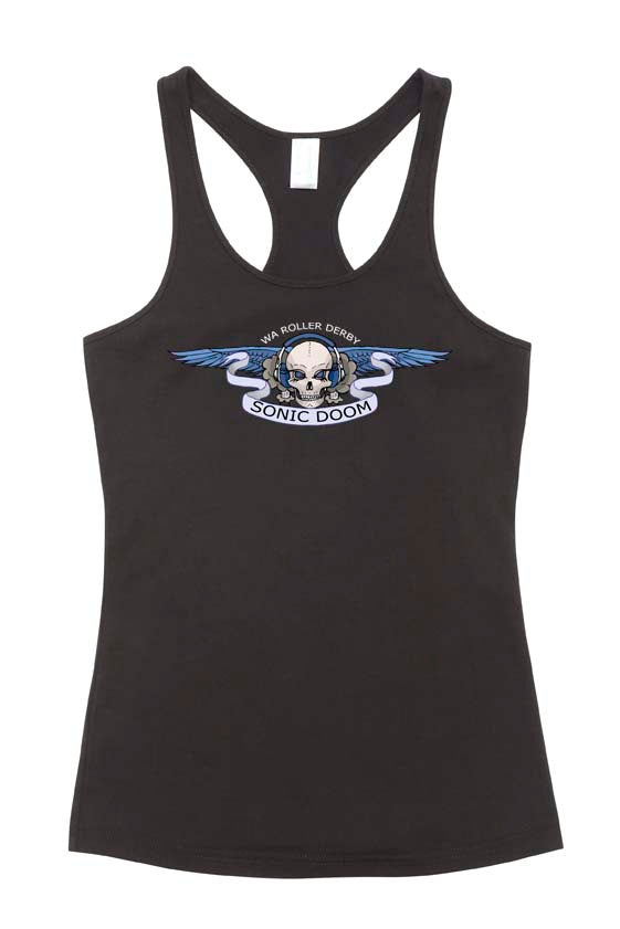 Sonic Doom Ladies T-Back Top
