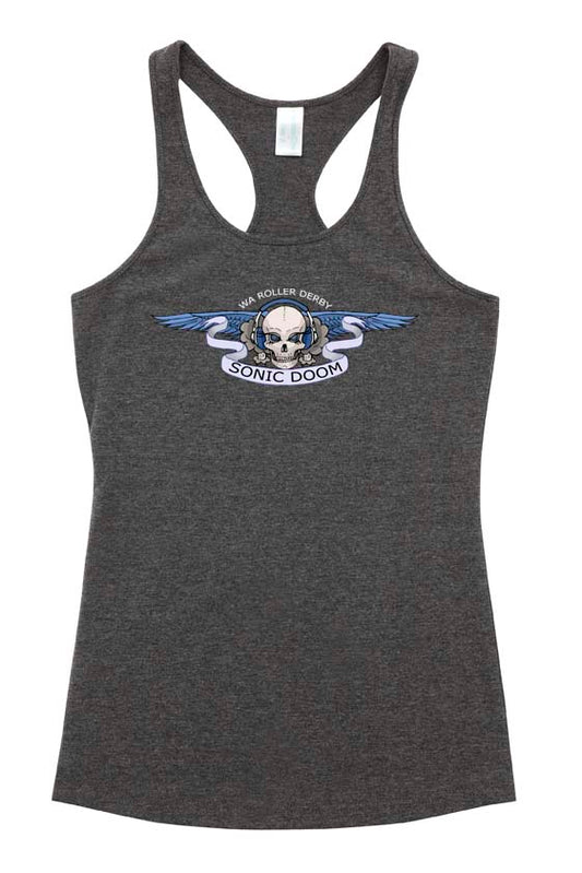 Sonic Doom Ladies T-Back Top