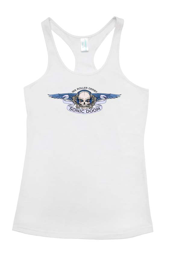 Sonic Doom Ladies T-Back Top