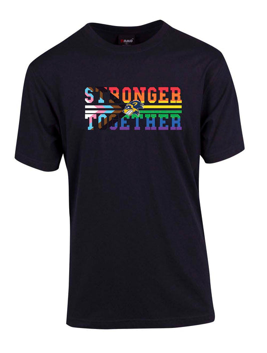 Wolverines Stronger Together Pride Logo T-Shirt