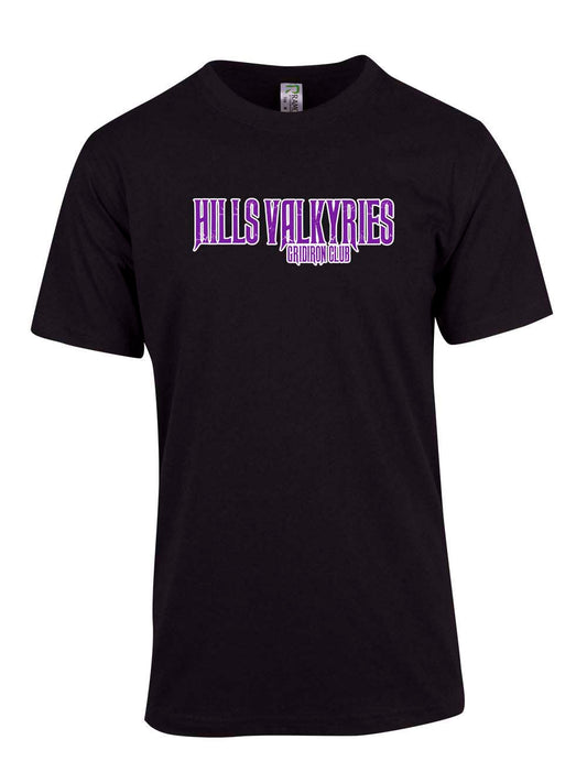 Hills Valkyries Name Logo T-Shirt
