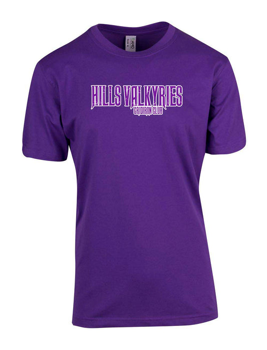 Hills Valkyries Name Logo Kids T-Shirt