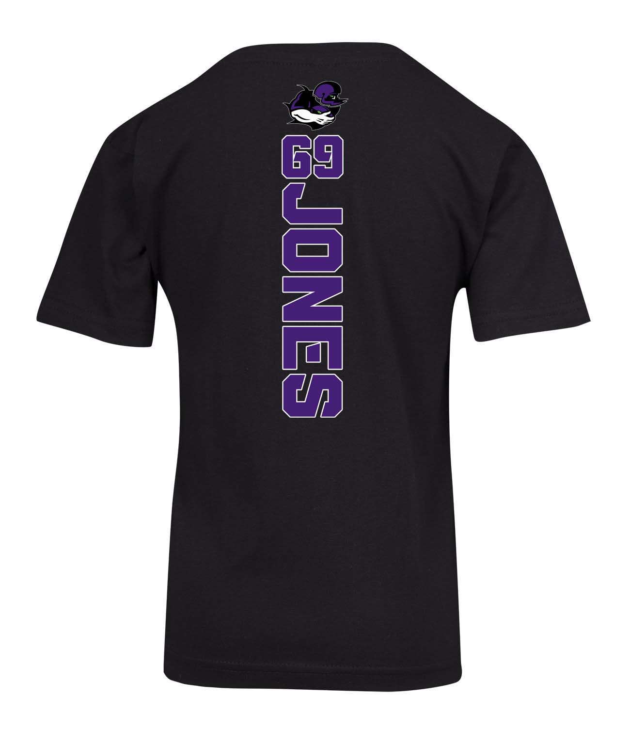 Rebels double sided name and number Kids T-Shirt