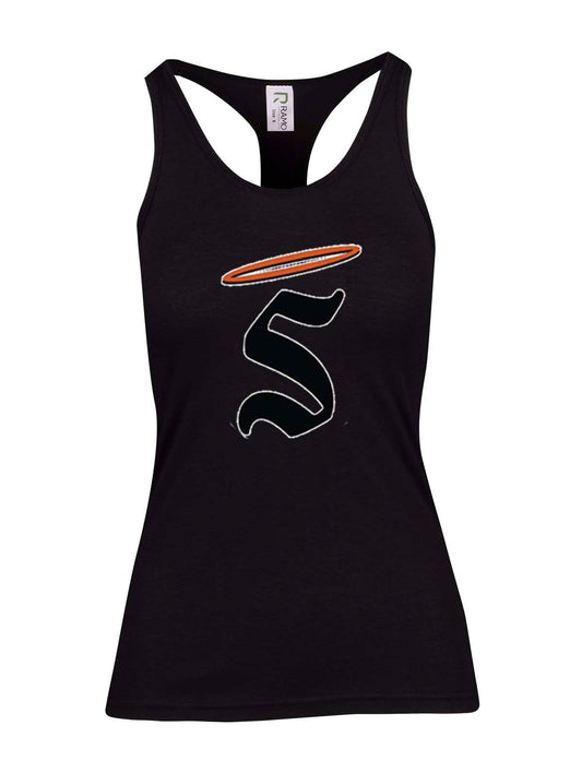 Curtin Saints Ladies T-Back Top