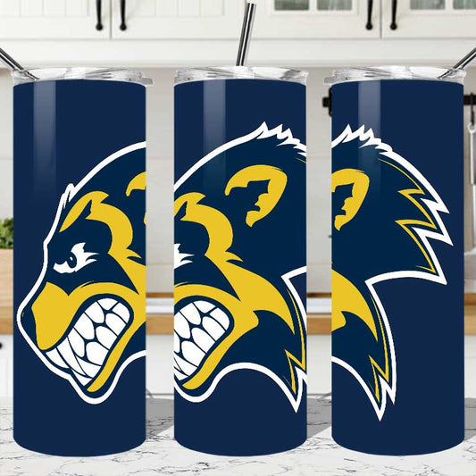 West Coast Wolverines 20oz Tumbler