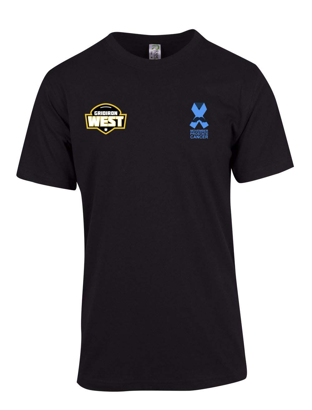 Gridiron West Movember Ribbon