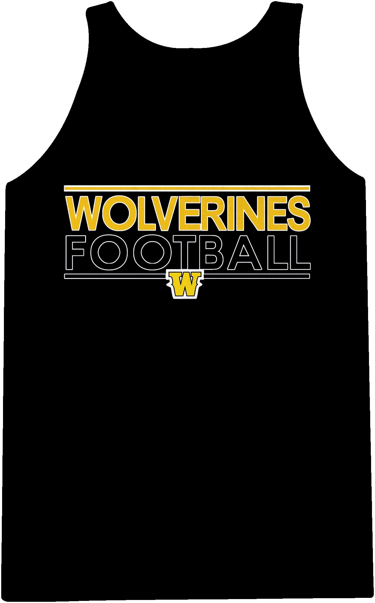 Wolverines Double Sided Print Singlet