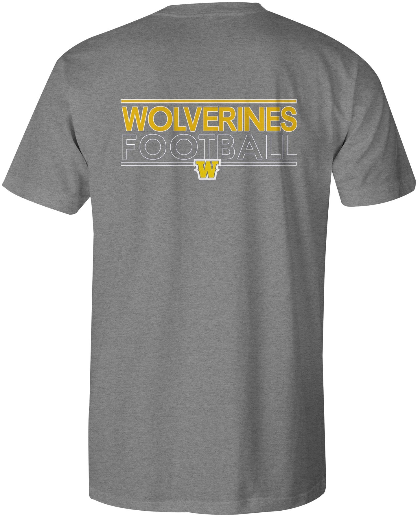 Wolverines Double Sided Print T-Shirt
