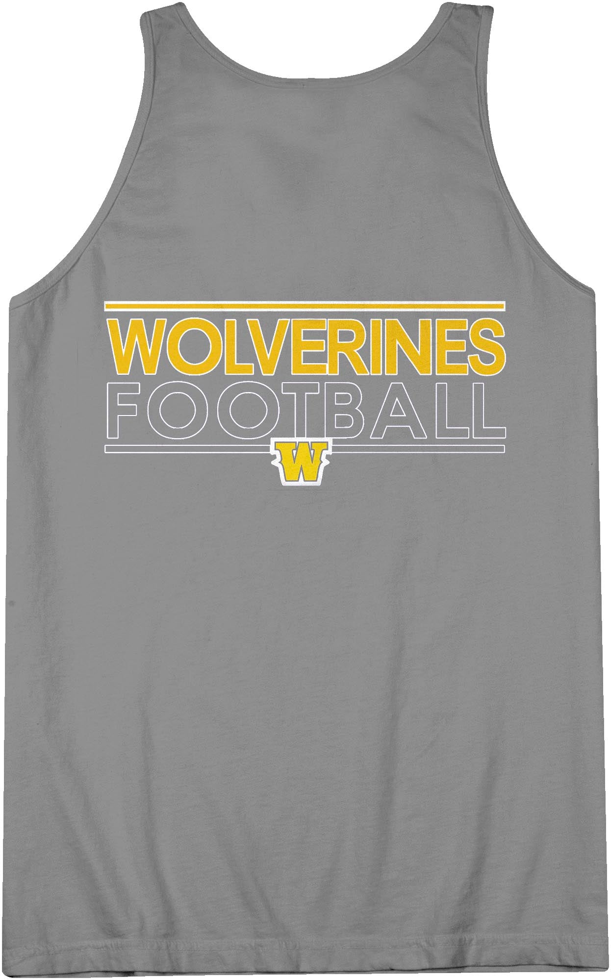 Wolverines Double Sided Print Singlet