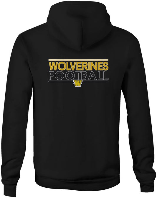 Wolverines Double Sided Logo Hoodie