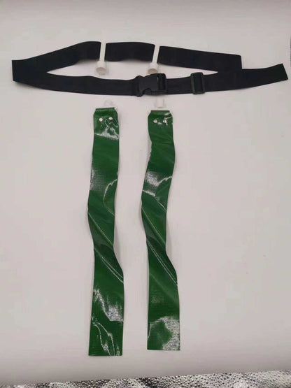 Logo / Team Printed Flag Belt with Two Flag Set