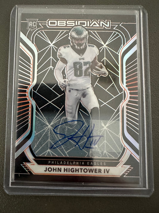 2020 Panini Obsidian John Hightower IV #164 RC Auto 08/75