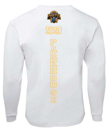 Port City Pirates Long Sleeve Double sided T-shirt