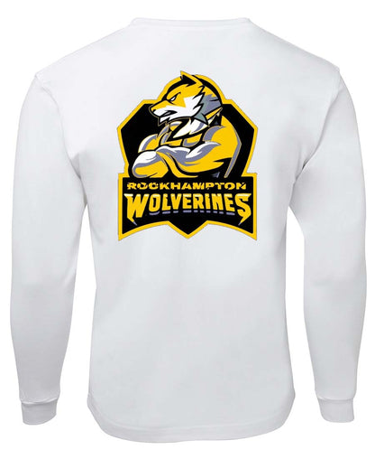 Rockhampton Wolverines Long Sleeve Double sided T-shirt