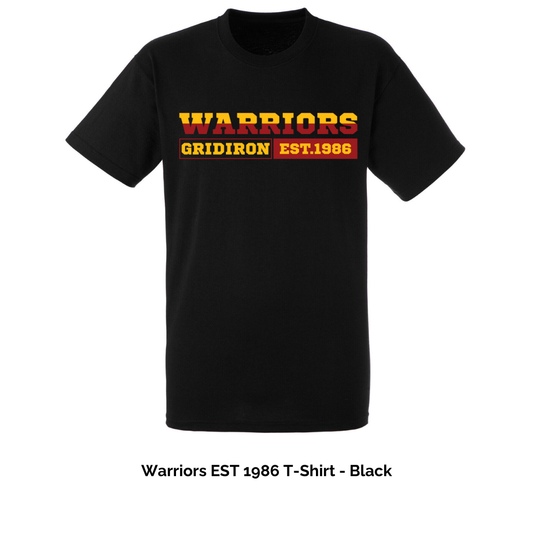 Warriors EST 1986 T-shirt