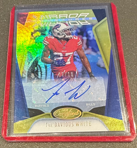 Certified Tre'Davious White Mirror Signatures Auto