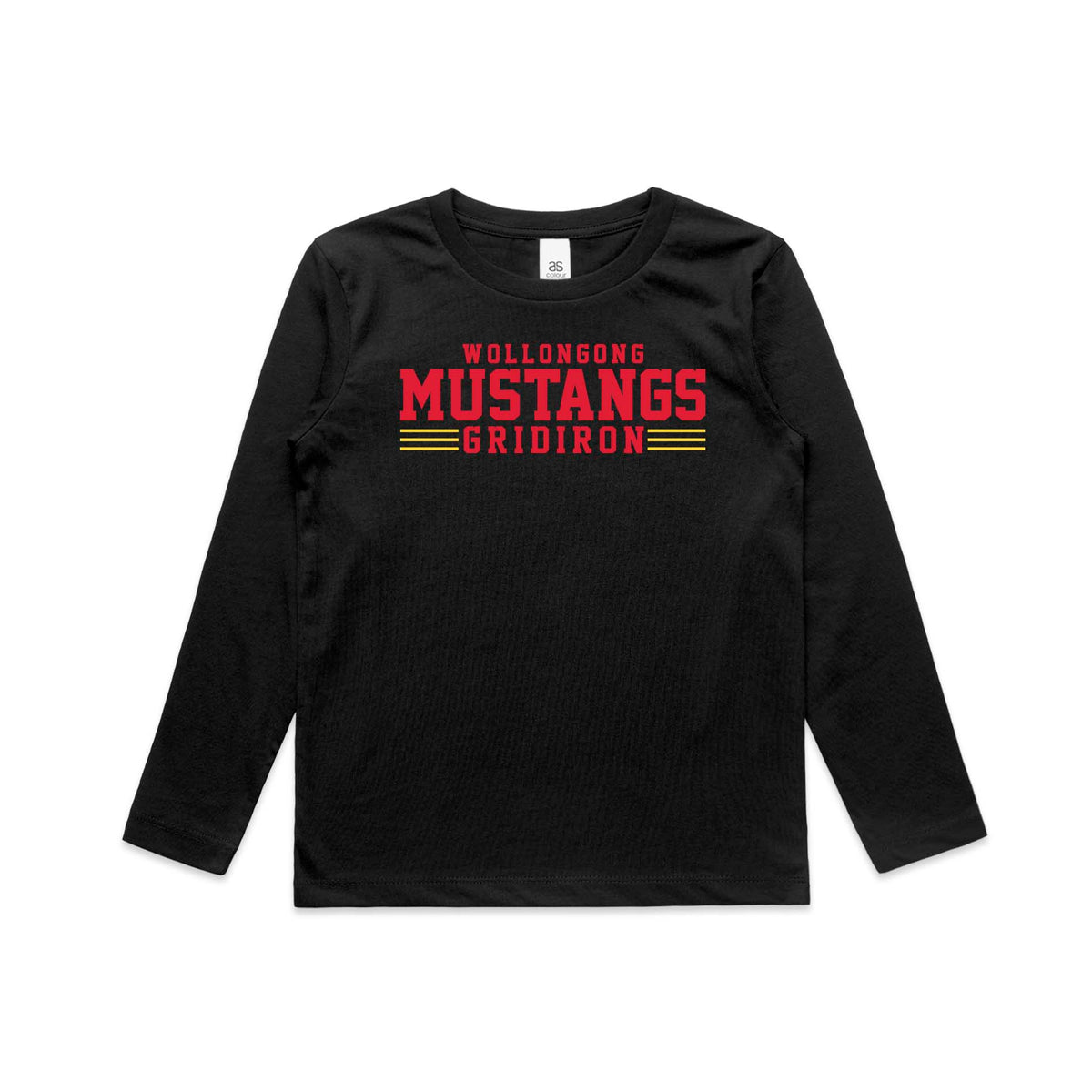 Ford Mustang 50 Years Pony Long Sleeve T-Shirt | Men's Distressed Graphic Tee | Cotton Blend