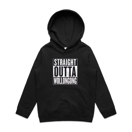 Wollongong Mustangs Straight Outta Wollongong Kids Hoodie